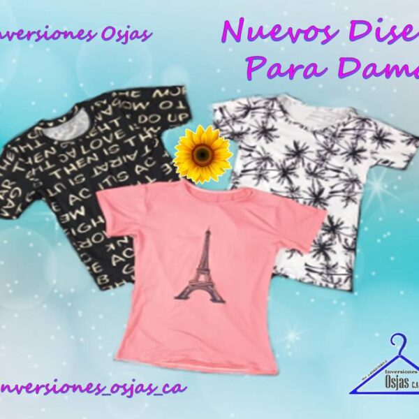 Franelas Estampadas