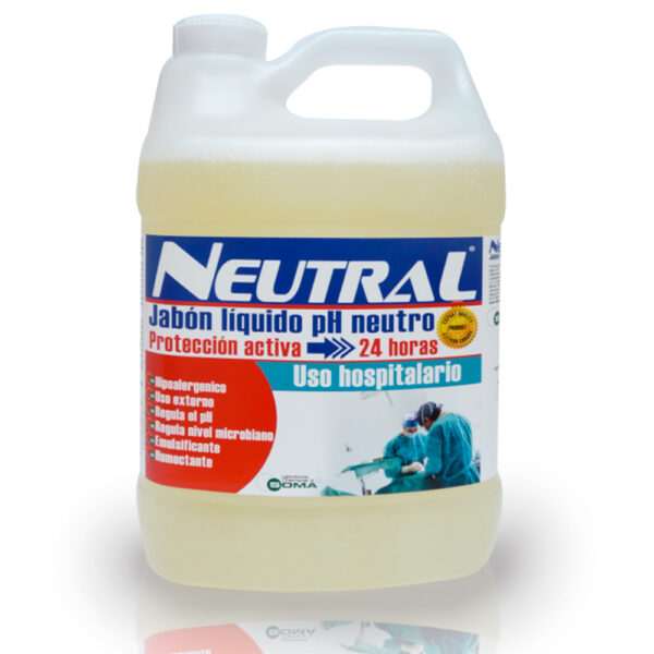 Jabón Liquido Neutral 3,785 L (04 unidades X Caja)
