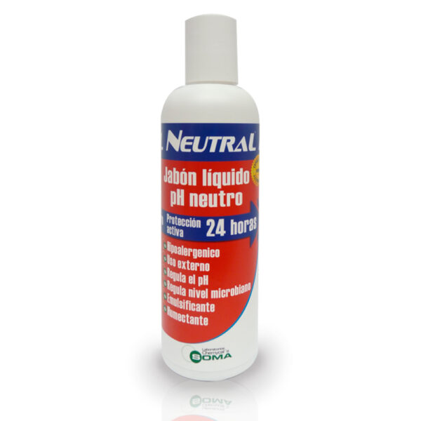 Jabón Liquido Neutral 240 ml (24 unidades X Caja)
