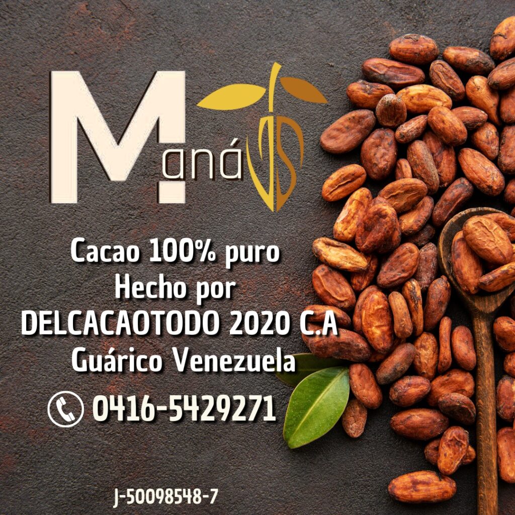 Cacao en Polvo VITRINA VENEZUELA . Producción Nacional a un clic de