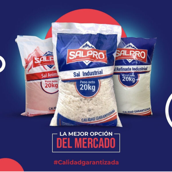 Sal gruesa industrial