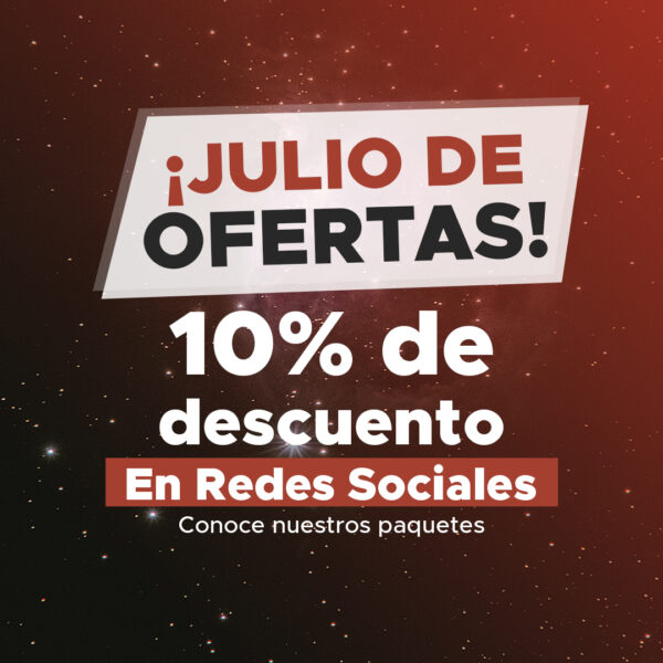 Promoción Julio Redes Sociales