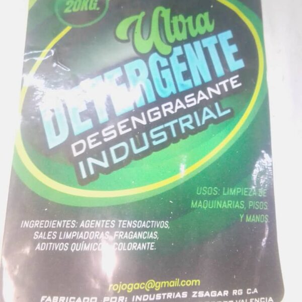 DETRERGENTE-DESENGRASANTE EN POLVO.INDUSTRIAL