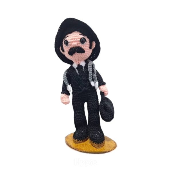 Muñeco José Gregorio Hernández tejido crochet