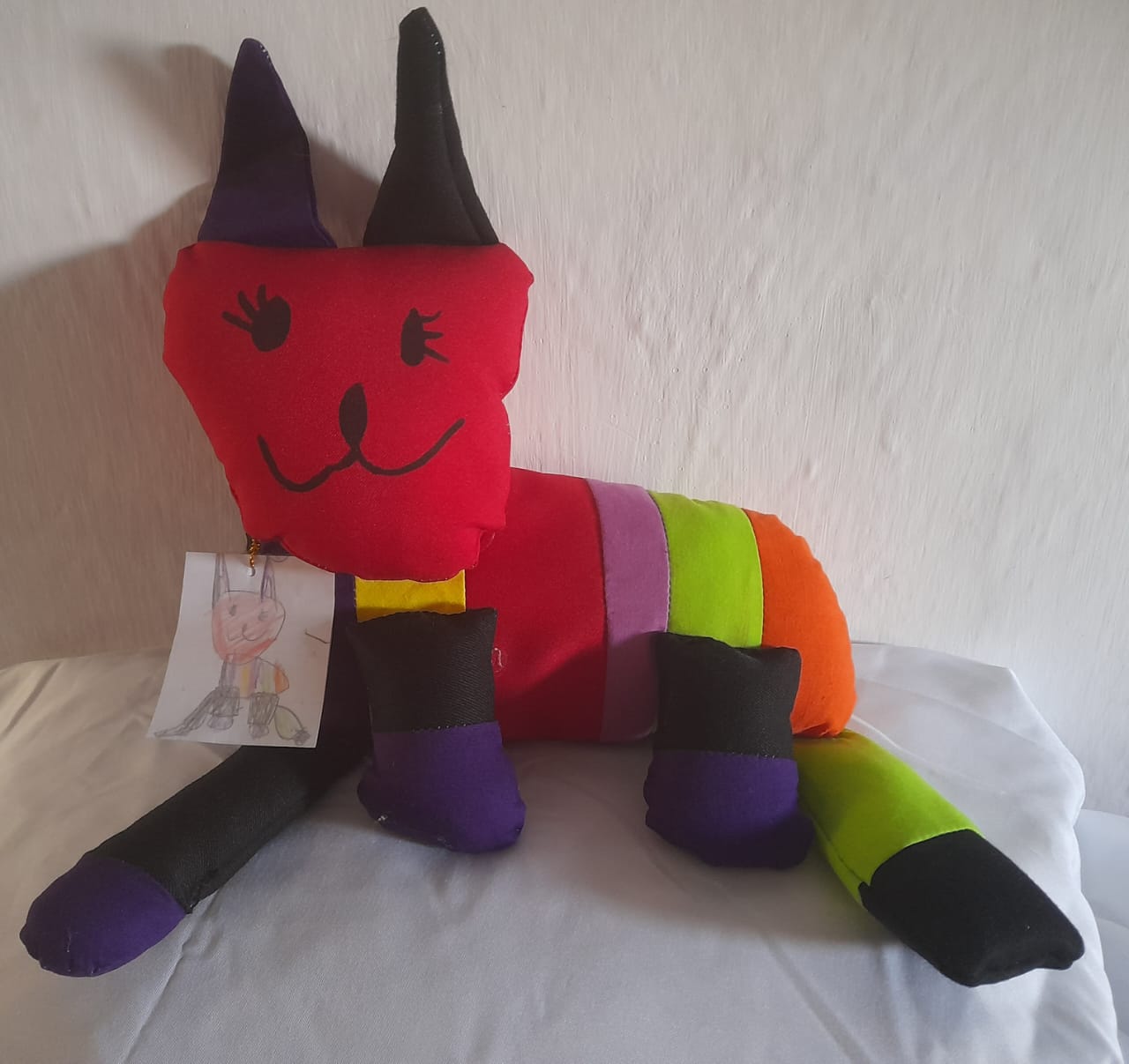 Muñeco inspirado en los dibujos de los niños Muñeco inspirado en los dibujos de los niños - Imagen 1