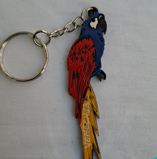 Llavero Guacamaya