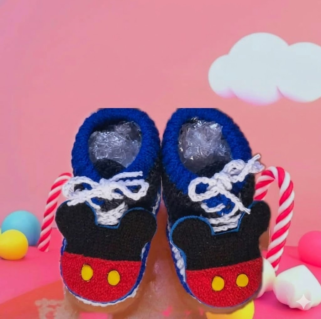 3879f739-61d4-4994-8d0f-84206540bb70 Zapato tejido mickey mouse - Imagen 1
