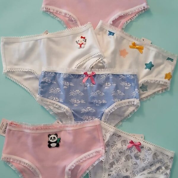 Pantys para niñas elaboradas en algodón
